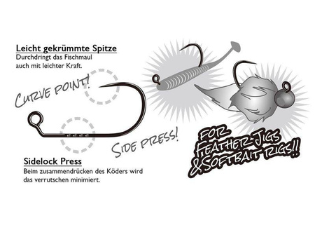 Haczyki Decoy Area Hook Type XII AH12 | #8