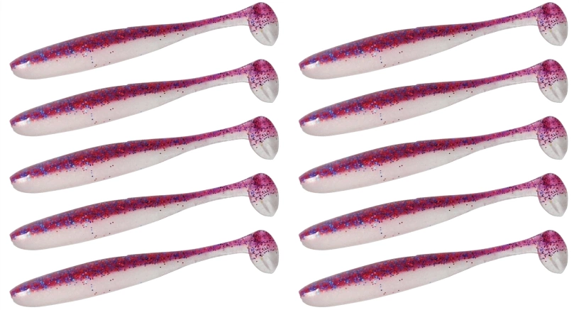 Keitech Easy Shiner 3"/7,6 cm LT#34 Cosmos/Pearl Belly - 10szt.