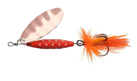 Obrotówka Abu Garcia Reflex Red 4,5cm | LF Copper