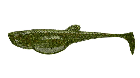 Przynęta Libra Lures Embrion Shad 3" | 7.5 cm | 029 - Salty Green | 8 szt.