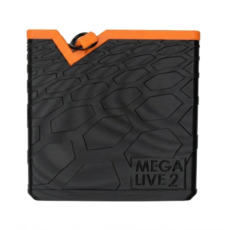 TitanForge osłona do przetwornika Humminbird Mega Live 2 | Czarno - pomarańczowy