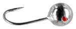 Mormyszka wolframowa Mikado okrągła 4mm (Srebrna)