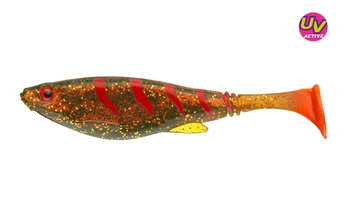 Guma DAIWA Belly Shad - 6cm - Motor Oil Tiger