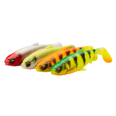 Zestaw przynęt Savage Gear 3D LB River Roach 12cm | Dark Water Mix | 4 szt.