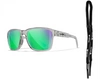 Okulary polaryzacyjne WILEY X TREK Green Mirror Gloss Crystal Light Grey Frame