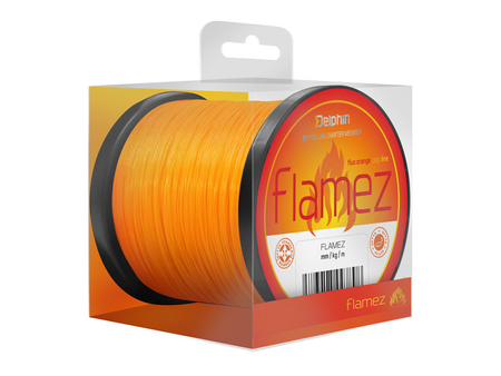 Żyłka Delphin FLAMEZ / pomarańczowy - 0.30mm - 6.8kg - 1200m