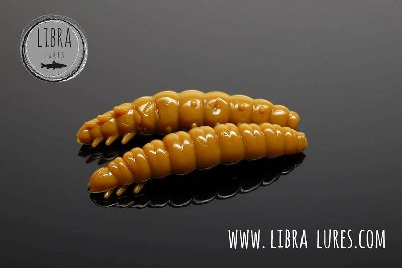 Przynęta Libra Lures Larva 4.5cm, 036 - coffee milk- 8szt (zapach krylowy)