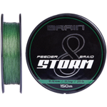 Plecionka Brain Storm 8X 0,14mm | 9kg | 150m | zielony