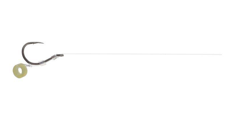 Przypony do methody Mikado z gumką - hak z zadziorem nr 10 / żyłka: 0.20mm/10cm - 8szt.