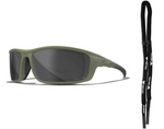 Okulary Wiley X Gravity Captivate | Smoke Grey | Matte Utility Green Frame