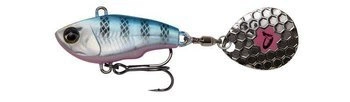 Wirujący ogonek SAVAGE GEAR FAT TAIL SPIN 8CM 24G BLUE SILVER PINK