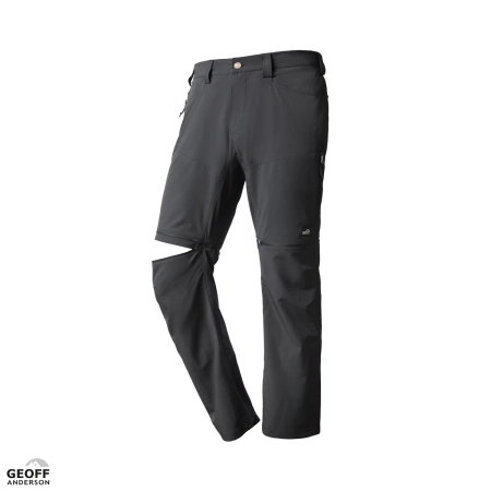 Spodnie Geoff Anderson ZipZone | Light Black | XL
