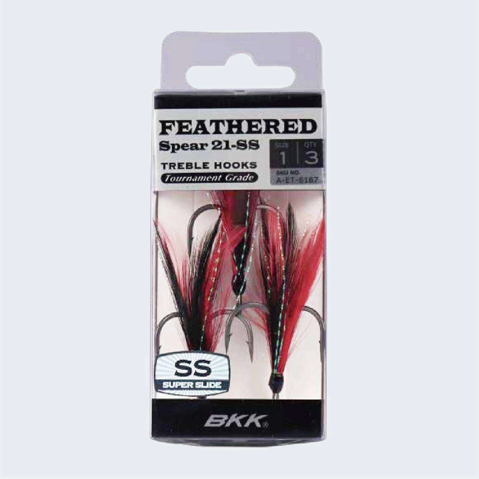 Kotwice BKK Feathered SPEAR-21 | # 5 | 3 szt.