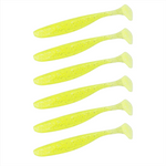 Guma Keitech Easy Shiner 4.5" | 11,43cm | LT#25 Toxic Chart | 6 szt.