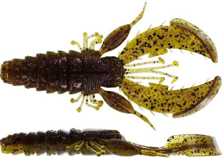 Guma Westin CreCraw Creaturebait 6,5cm | Green Pumpkin Purple