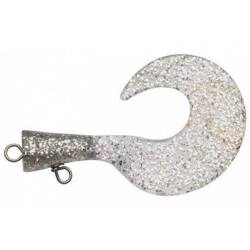 Ogonki Abu Garcia SVZ McMio Small Spare Tail Silver Glitter | 3 szt.