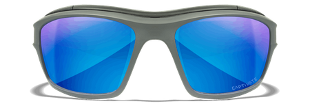 Okulary Wiley X Omega Captivate Polarized Blue Mirror | Matte Grey Frame | GRATISY!!!