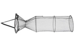 Siatka Mikado z metalowymi obręczami wym. 40/35cm x 120cm