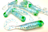 Guma Great Fish GF1 Twister 4,9cm | Ice Blue | krewetkowy | 10 szt. | Dżejsiok Special Edition