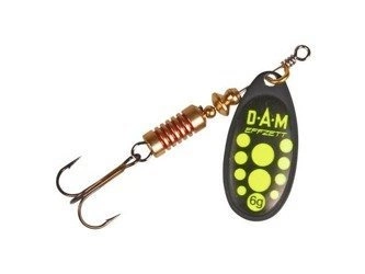 Obrotówka EFFZETT Standard Spinner #1 3g Black Yellow