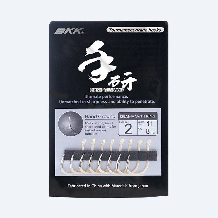 Haczyki BKK Iseama-R Hand Ground | #2 | 8 szt.