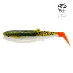 Guma SAVAGE GEAR Cannibal 17,5cm 52g Olive Hot Orange