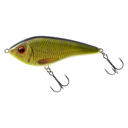 .Wobler Westin Thermochromic Swim Jerk 10cm 34g - tonący - Roach/Perch