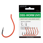 Haczyki BKK DSS-Worm UVO | 1 |6 szt.