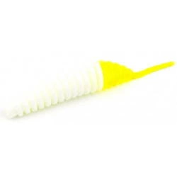 Gumy FishUp Tanta 4,2cm | 1,5" | #131/White/Hot Chartreuse | 10szt.