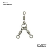 Potrójny Krętlik Sumowe VAGNER Three Way Swivel 1/0.5 - 2 szt.