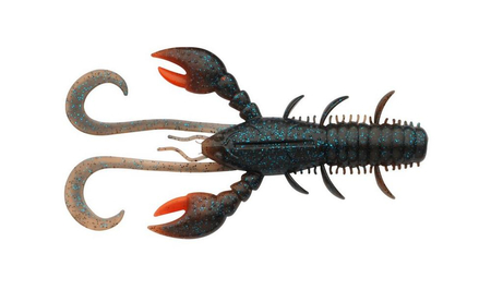 Guma Berkley Hollow Craw 7cm | Dark Cray UV Claw