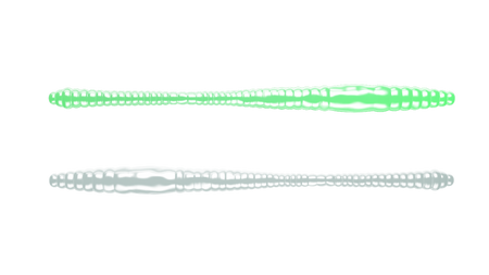 Przynęta Libra Lures Dying Worm 7cm | 000 - Glow UV Green | kryl | 15 szt.
