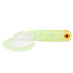 Guma Great Fish GF1 Twister 4,9cm | Glitter Light Green | krewetkowy | 10 szt.