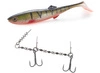 Zestaw Guma MIKADO Sicario 22cm - Bloody Perch - 1 szt. + Dozbrojka Mikado Evo Stinger XL