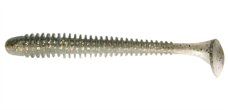 Guma Keitech Swing Impact 4" | 10,2cm | #410 Crystal Shad | 8 szt.