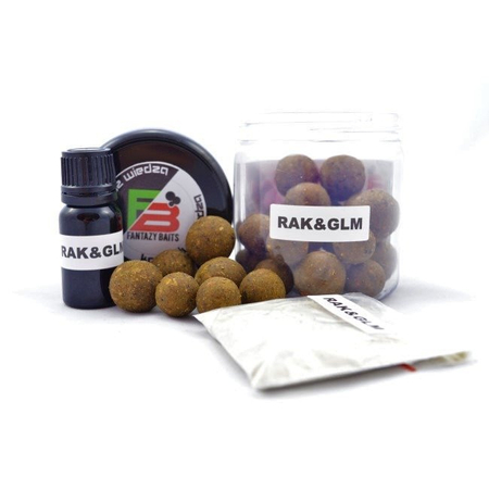 Kulki haczykowe Fantazy Baits 16-20mm | Rak & GLM | aktywator + panierka