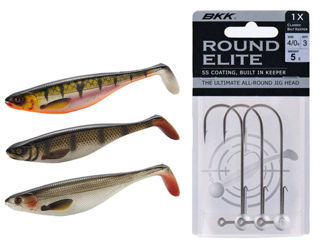 Zestaw gum WESTIN Shadteez NATURAL 9cm + główki L