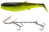 Zestaw Guma SAVAGE GEAR Cannibal 17,5cm 52g Chartreuse Pumpkin + Dozbrojka Vis Vangen