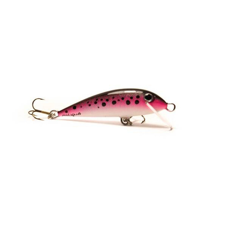 Wobler Engima Baits Pstrągowy 6cm | Tęczak UV | pływający