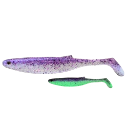 Przynęta Headbanger Banger Shad - 12cm - Deep Purple Glow - 5szt.