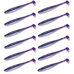 Guma Keitech Easy Shiner 2" | 5,08cm | LT#45 LT Purple Ice Shad | 12 szt.