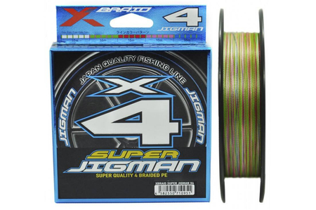 Plecionka YGK X-Braid Super Jigman X4 #0,8 PE | 6,3kg | 200m