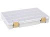 Pudełko Westin W3 Tackle Box Grey/Clear | 27,5x18,5x4,5cm