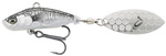 Wirujący ogonek Savage Gear 3D Sticklebait Tailspin 13g | Black Silver