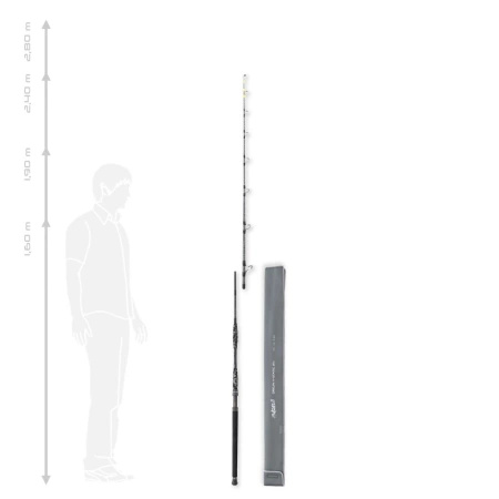 Wędka sumowa VAGNER Origin V-Static / 2.40m / 200-800g / 2sec.
