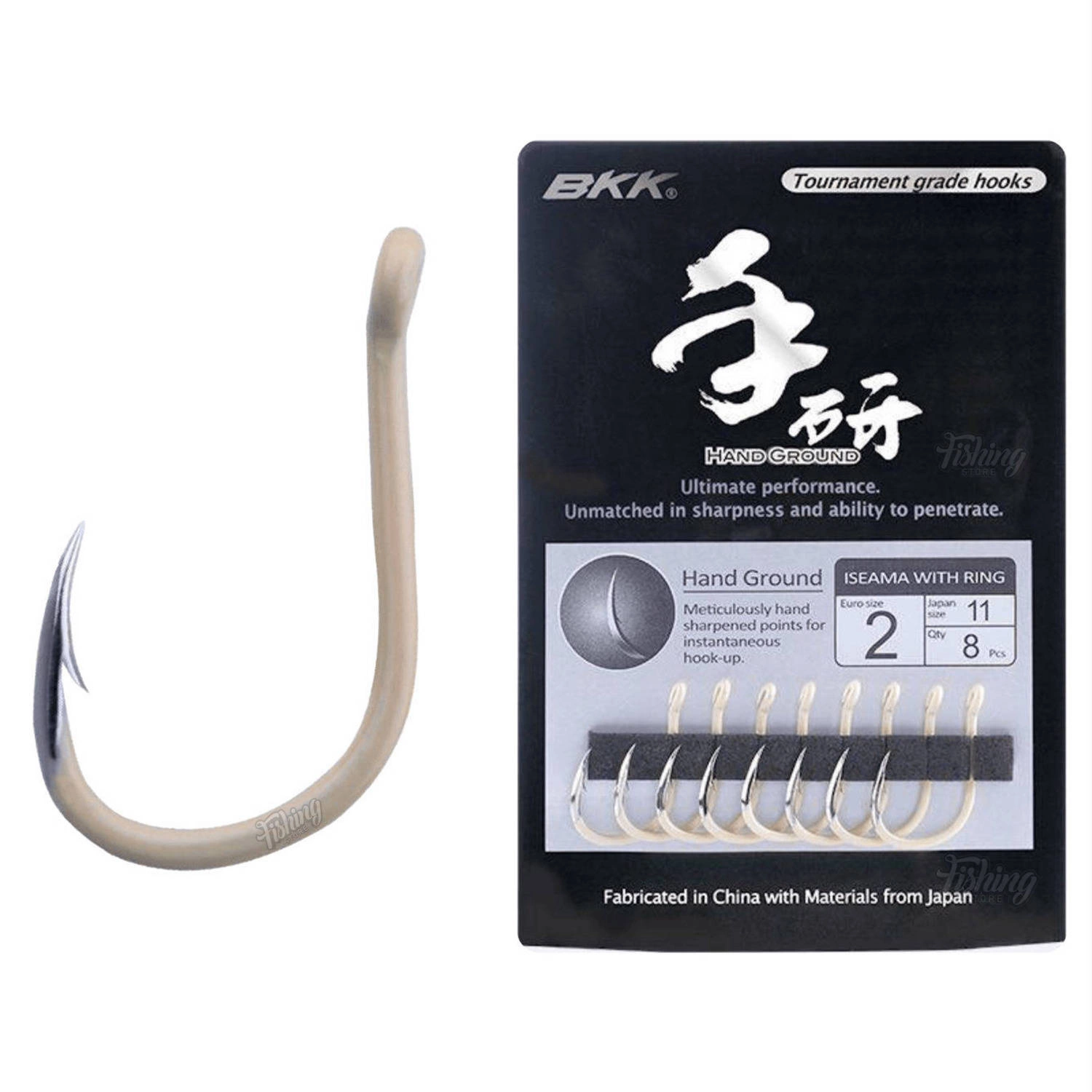 Haczyki BKK Iseama-R Hand Ground | #2 | 8 szt.