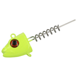 Główka z wkrętką Mikado Jaws Vertical - 45g - Fluo - 2szt.