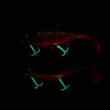Dozbrojka z krętlików Mikado Jaws Double Evo Stinger Fluo | 25kg | kotwice nr 1/0 | 18-22cm