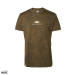 T-shirt Geoff Anderson Organic Tee | Leaf Peace Carp | L