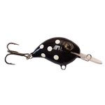 Wobler A.J Lures Żniwiarz SDR 3.5cm - tonący - Czarny w Białe Kropki